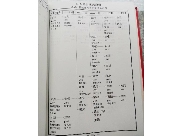 族谱书册